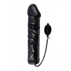 Giant Latex Balloon: Pumpdildo, Schwarz