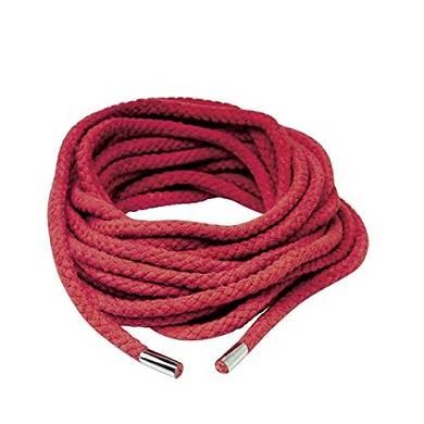 Pipedream Fetish Fantasy Japanese Silk Bondage Rope Red 1 Pipedream Fetish Fantasy Japanese Silk Bondage Rope Red