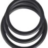 Doc Johnson - Optimale 3 C-Ring Set - Thin - Schwarz