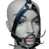 Bondage Leder Harness Spider O Ring Mund Knebel